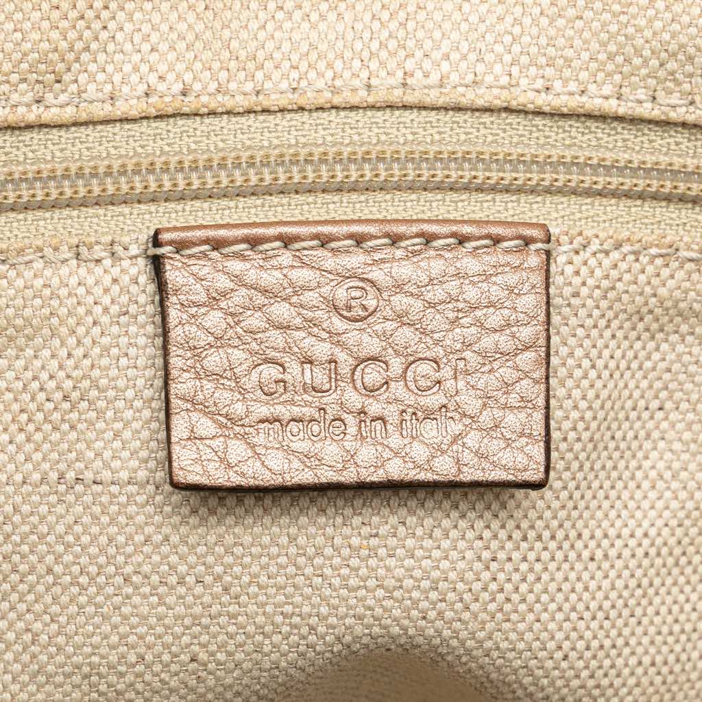 Gucci Calfskin Sukey Satchel - Side view