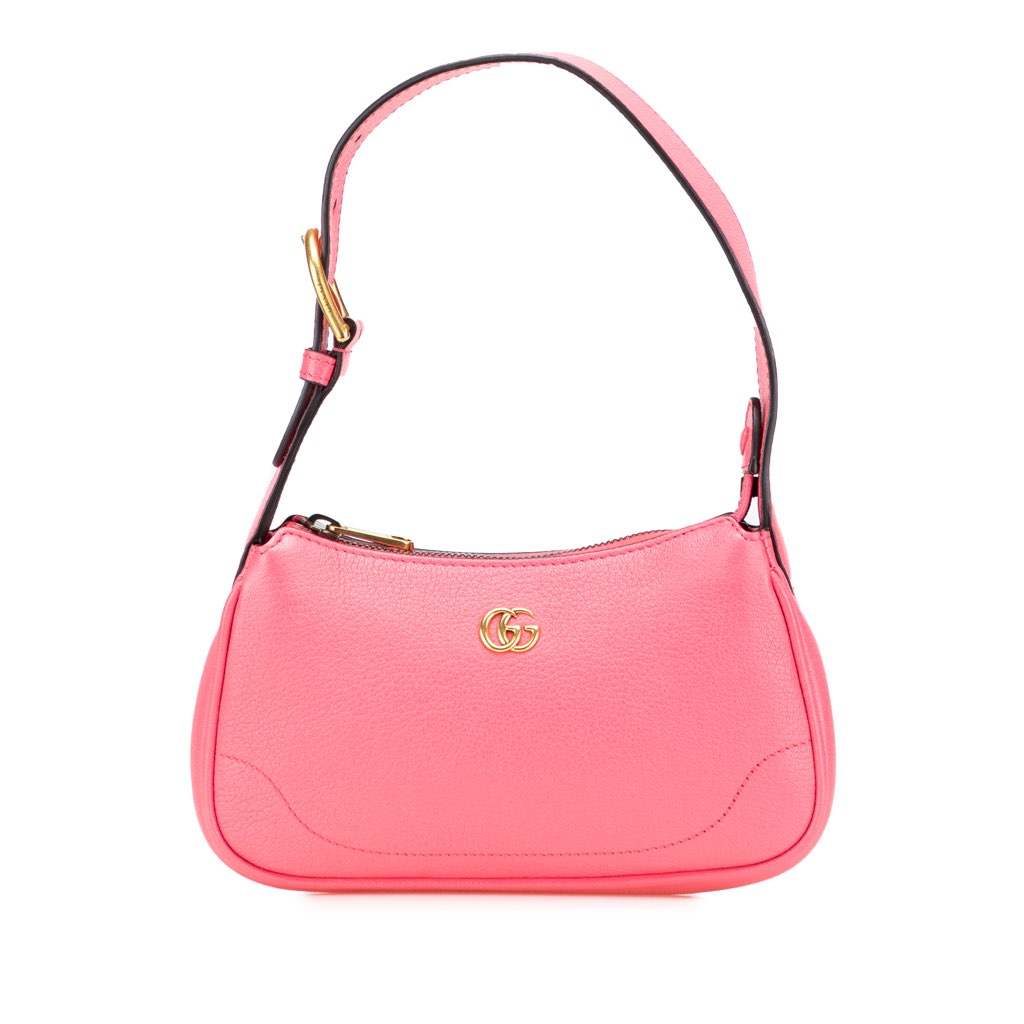 Gucci Mini Leather Aphrodite Shoulder Bag