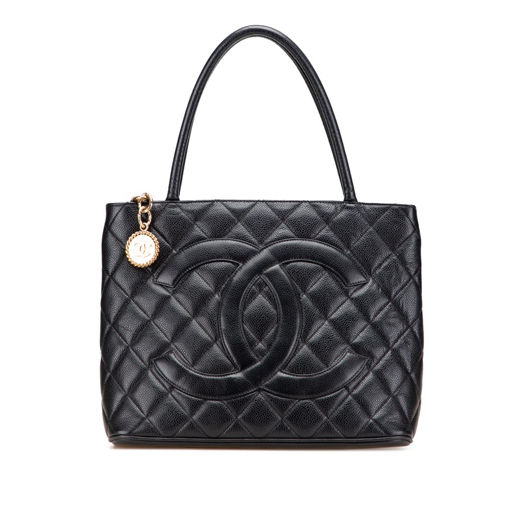 Chanel Caviar Medallion Tote