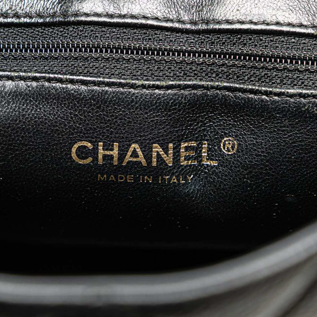 Chanel Caviar Medallion Tote - Side view