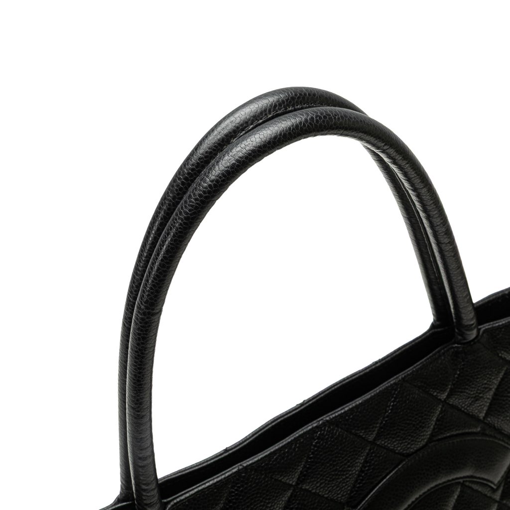Chanel Caviar Medallion Tote - Image 12