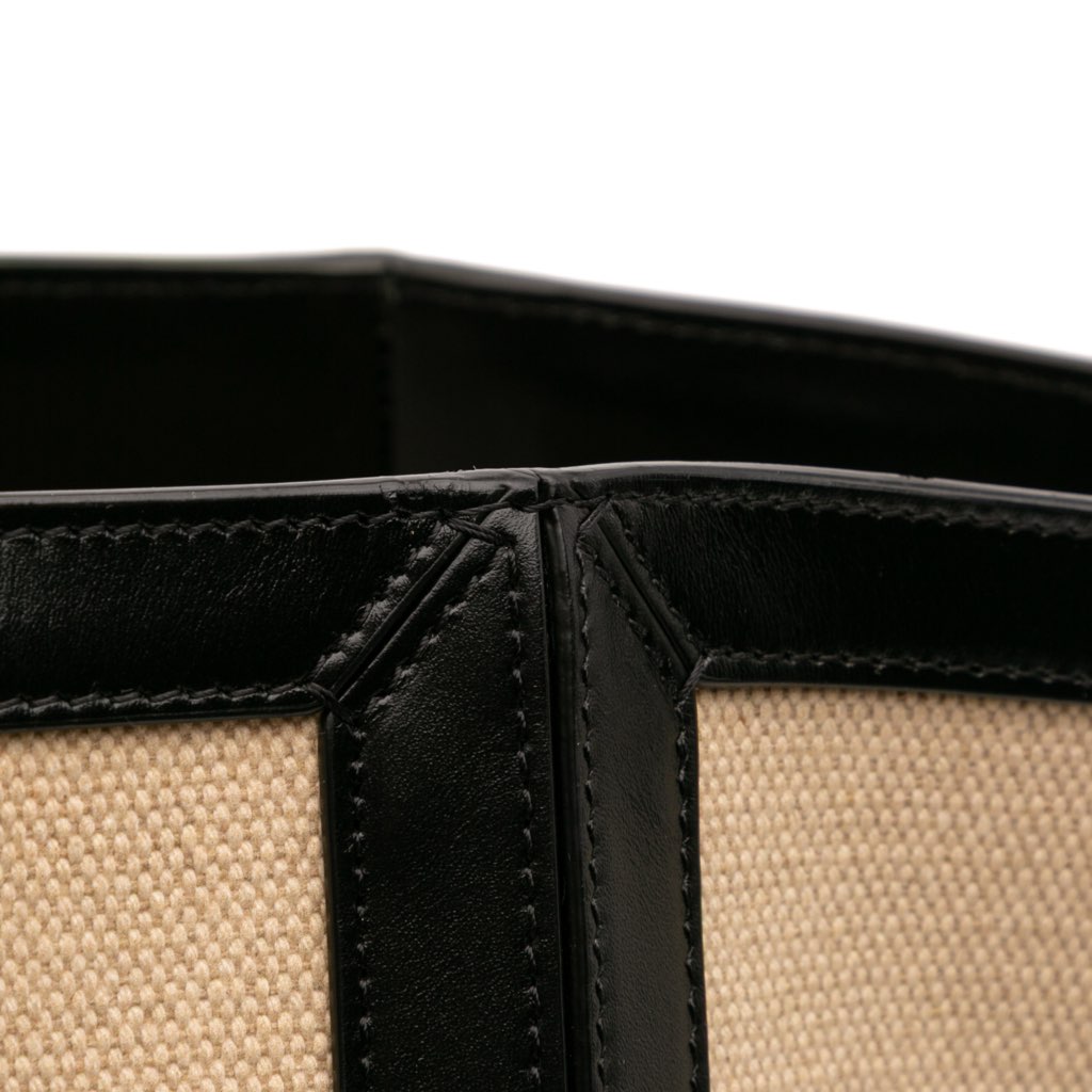 Celine Large Canvas Vertical Square Cabas Tote - Detail 2