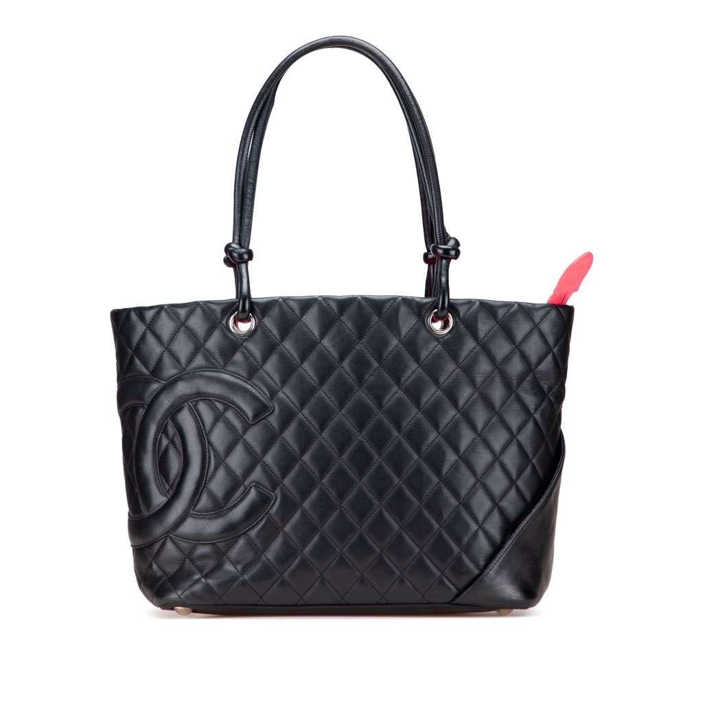 Chanel Large Lambskin Cambon Ligne Tote