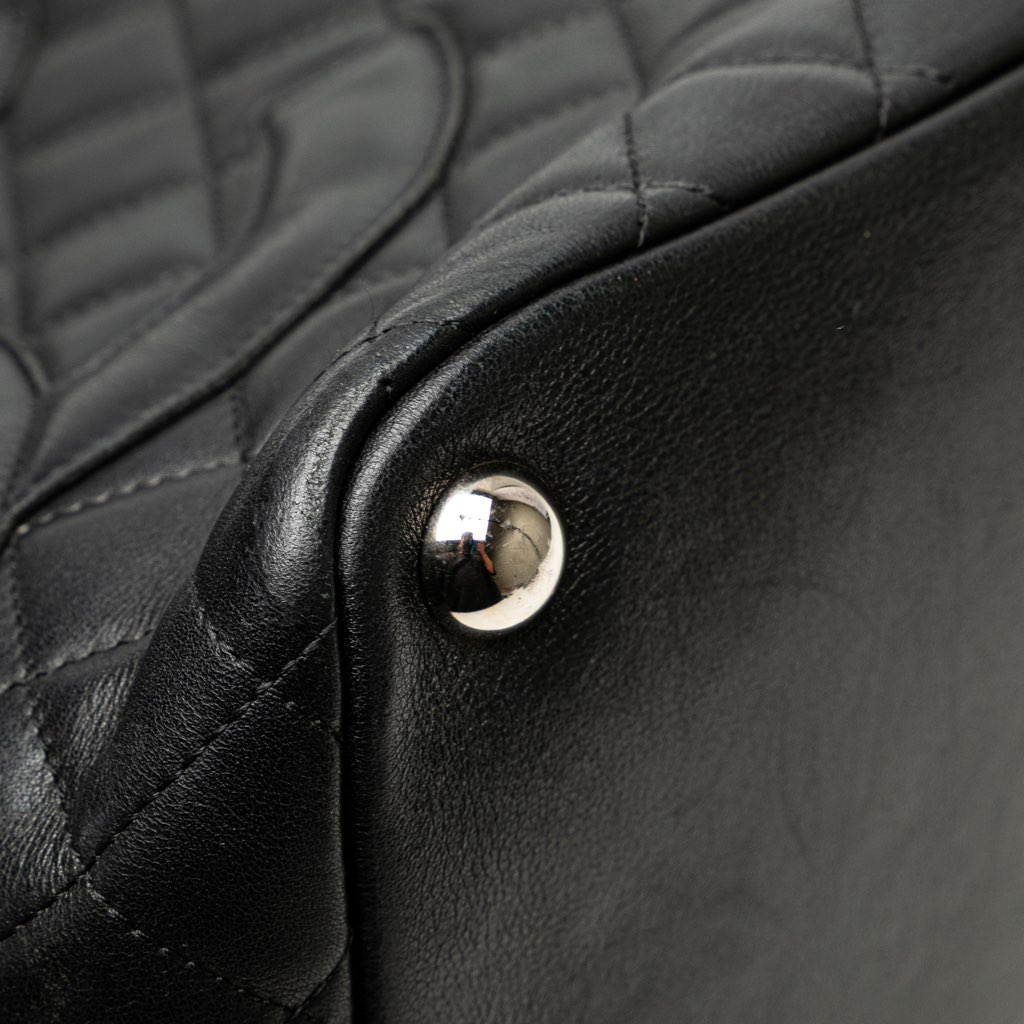 Chanel Large Lambskin Cambon Ligne Tote - Image 10