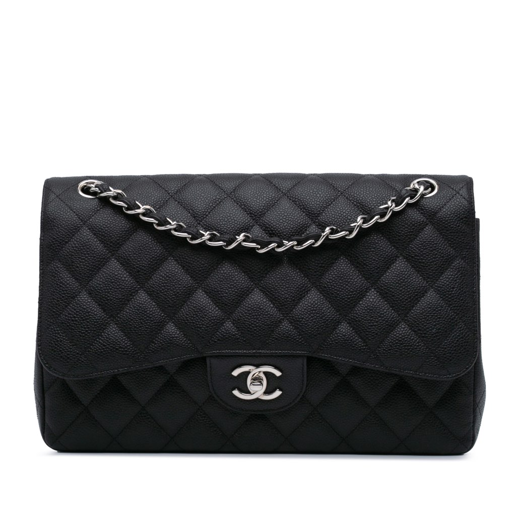 Chanel Jumbo Classic Caviar Double Flap