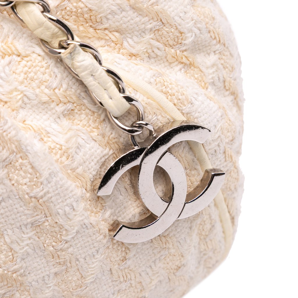 Chanel Tweed Boucle Knitting Top Handle Bag - Image 10