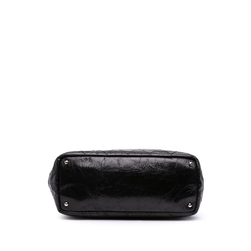 Chanel CC Quilted Glazed Calfskin Portobello Tote - Image 6