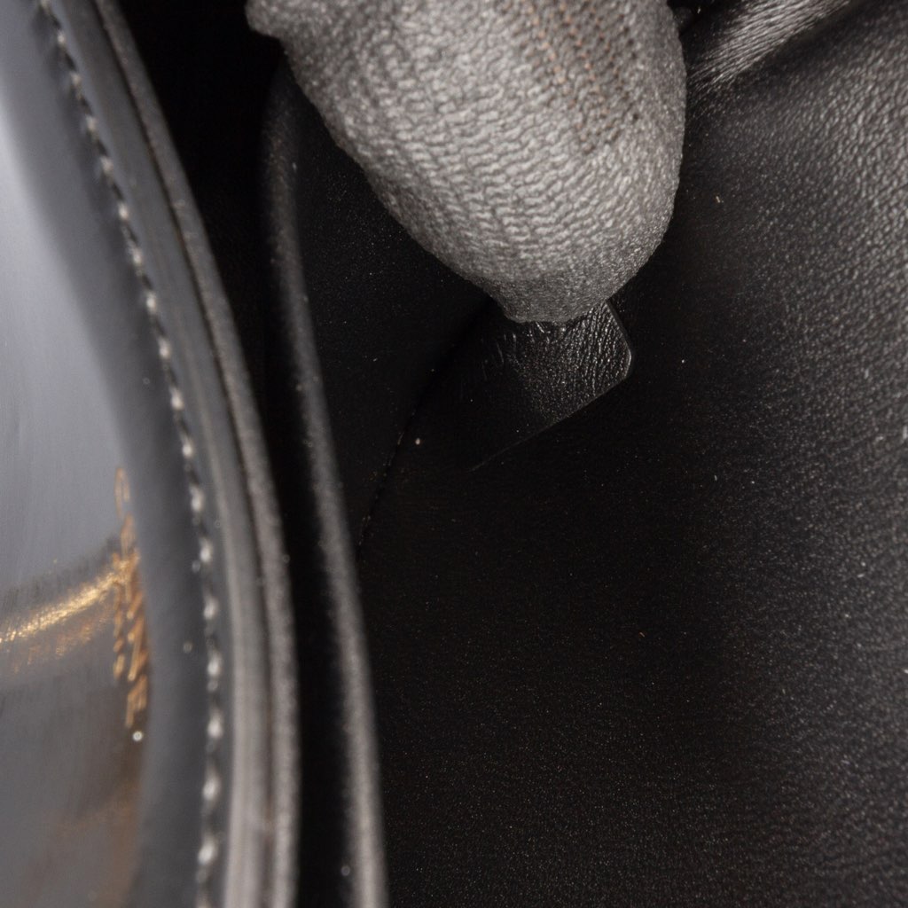 Celine Shiny Calfskin Claude Chain Shoulder Bag - Side view