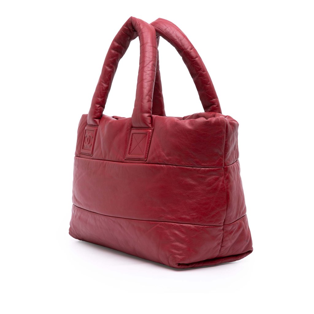 Chanel Medium Lambskin Coco Cocoon Tote - 2