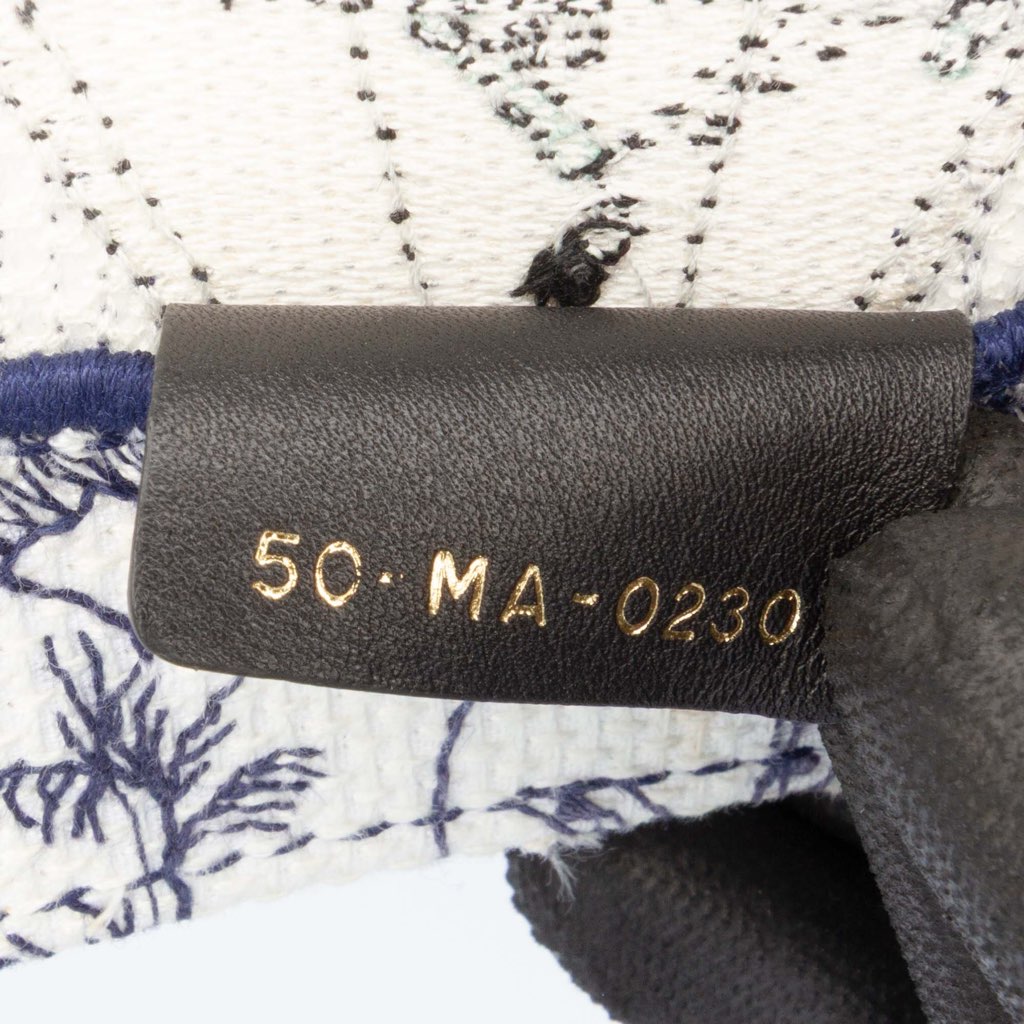 Dior Large Canvas Embroidered Around The World Book Tote - Detail 1