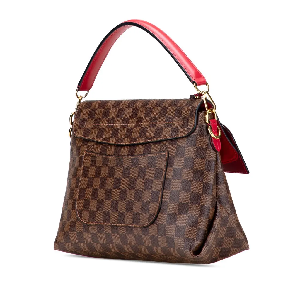 Louis Vuitton Damier Ebene Beaubourg MM Brown Canvas Very good - Back View