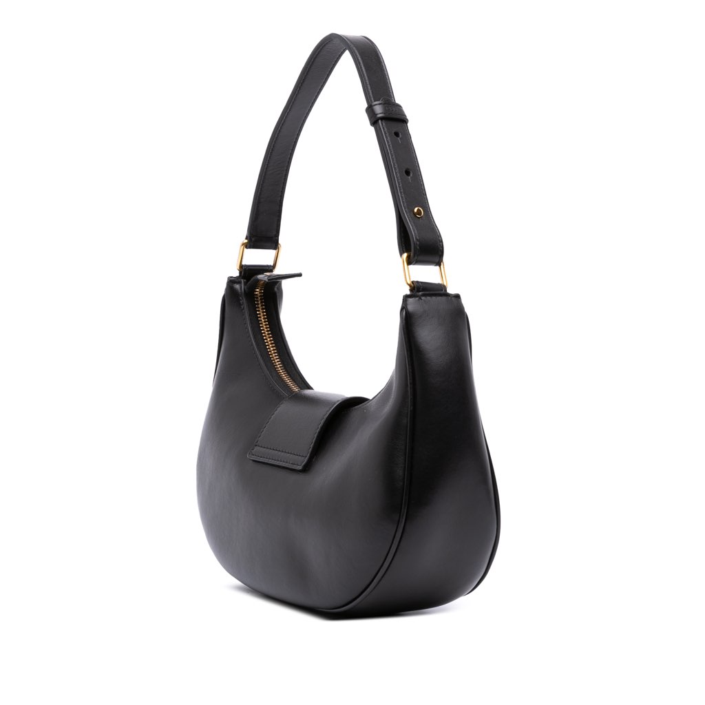Celine Medium Calfskin Triomphe Ava Shoulder Bag - Back view