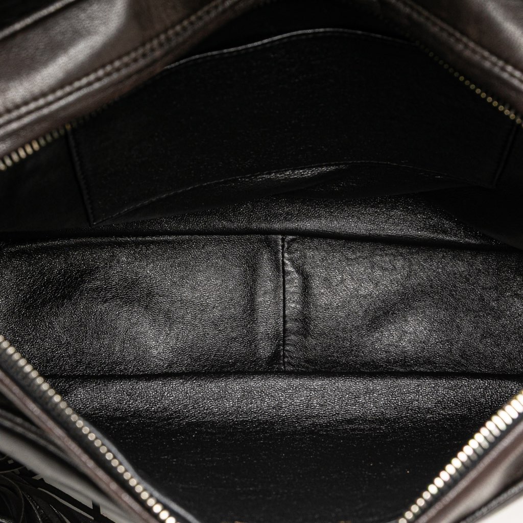 Chanel CC Lambskin Flap Tassel Crossbody - 4