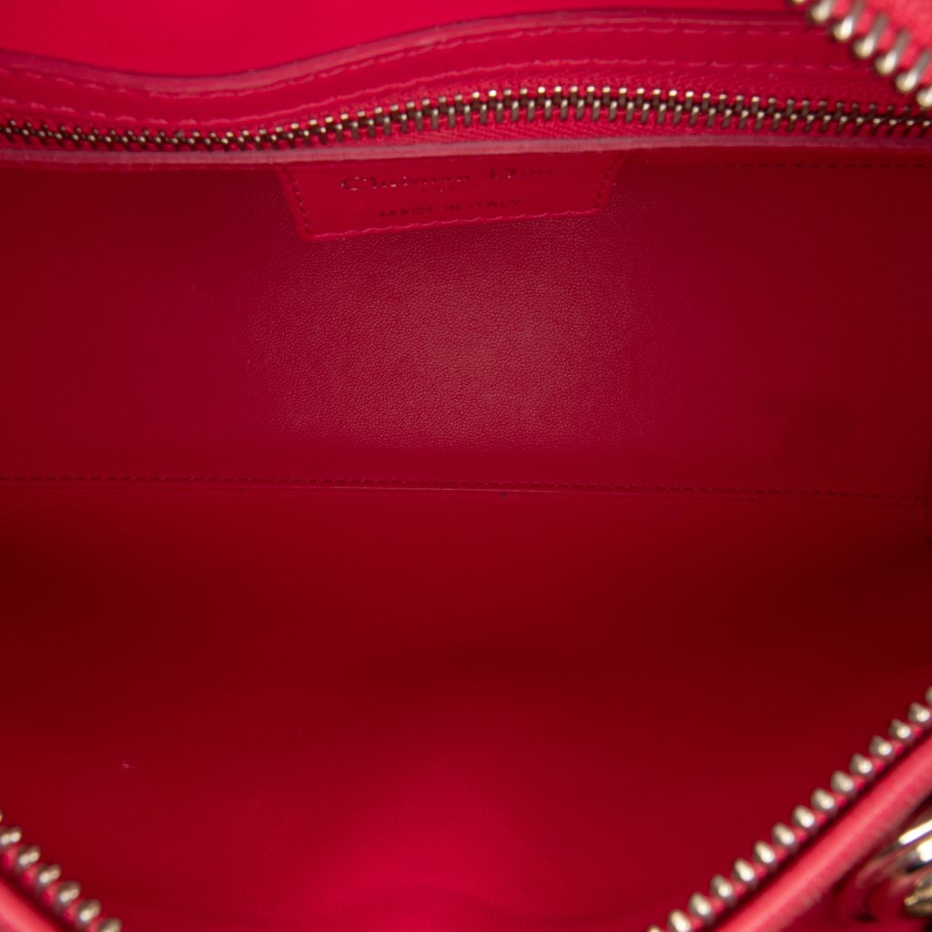 Dior Medium Woven Raffia Lady Dior - 4