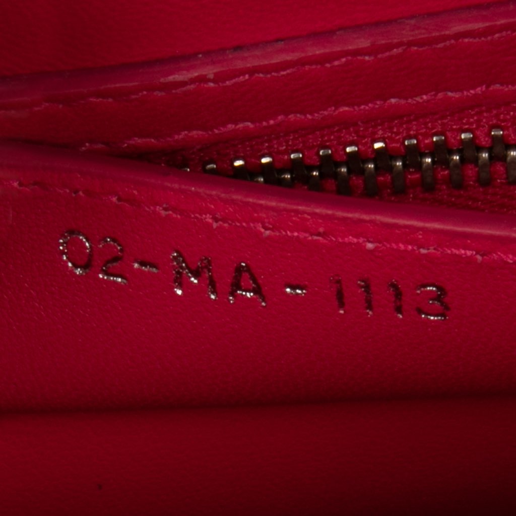 Dior Medium Woven Raffia Lady Dior - Side view