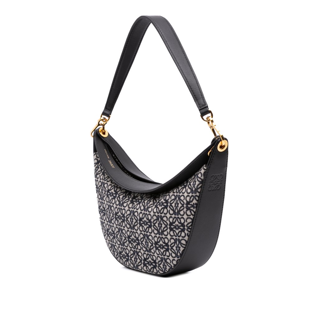 Loewe Small Anagram Canvas Luna Hobo - 2