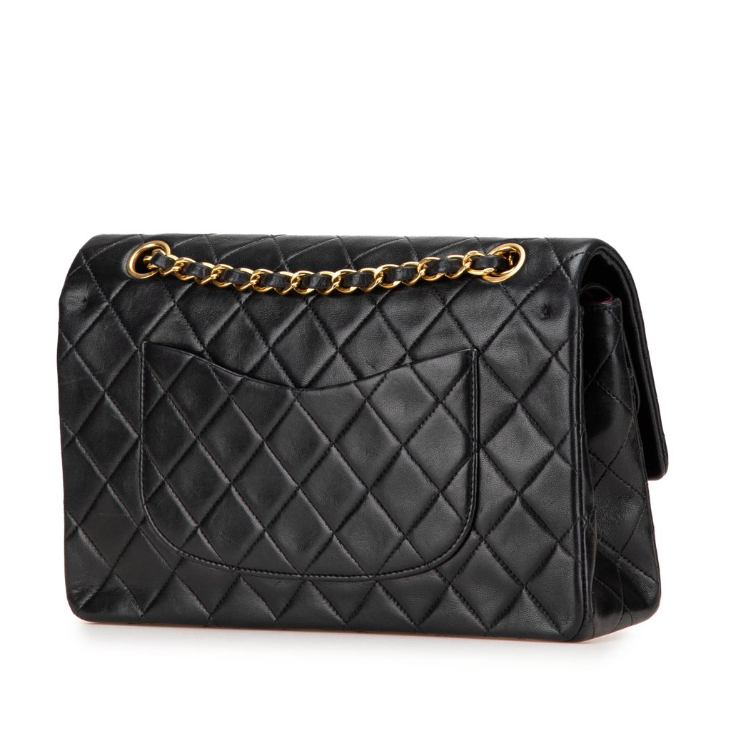 Chanel Medium Classic Lambskin Double Flap - 2