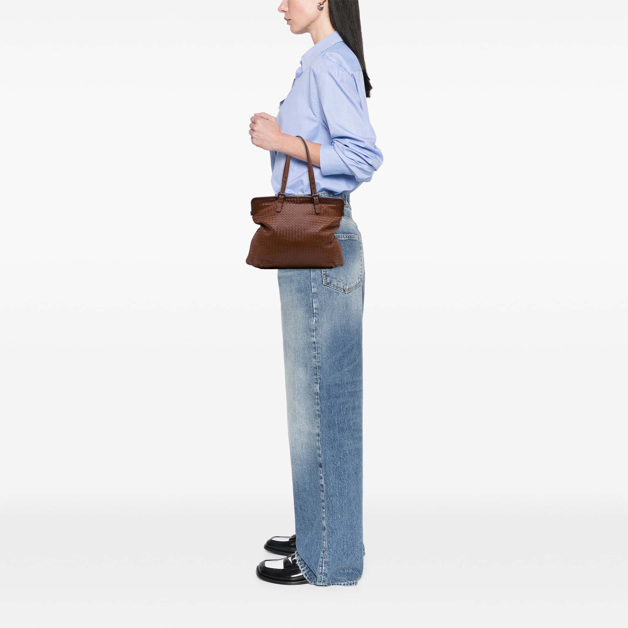 Bottega Veneta Nappa Intrecciato Tote - Image 12