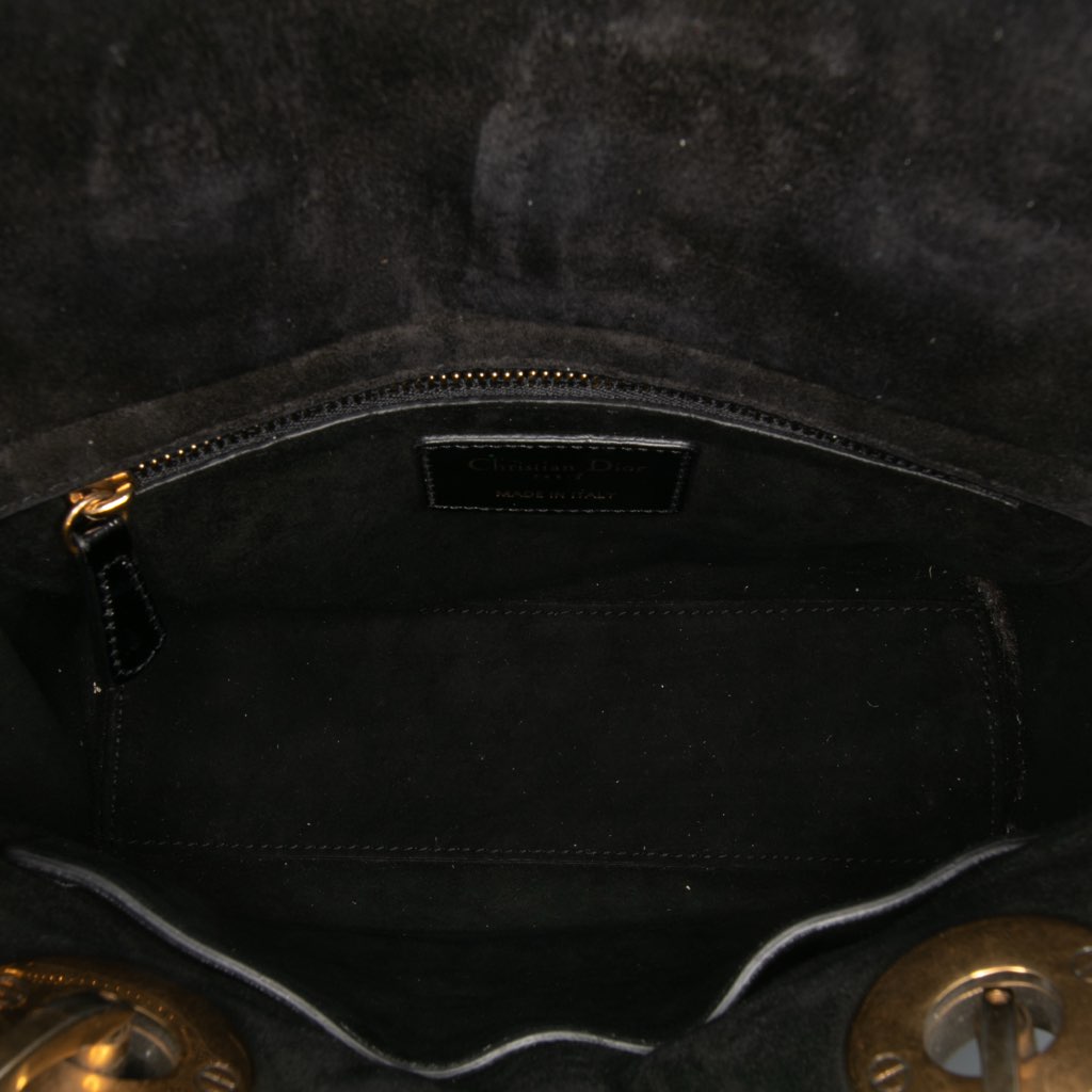 Dior Small Crinkled Patent Cannage My ABCDior Lady Dior - 4