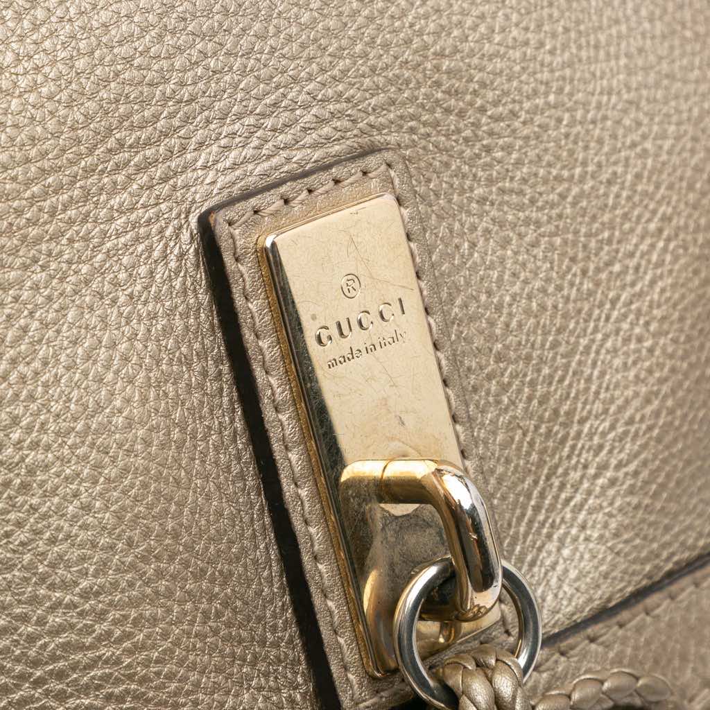 Gucci Leather Bella Satchel - Detail 2