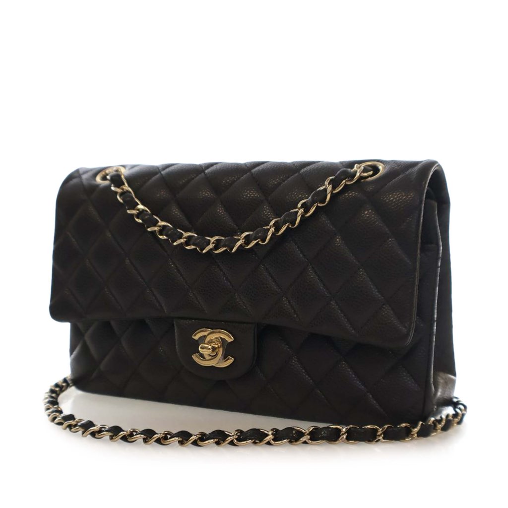 Chanel Medium Classic Caviar Double Flap - 3