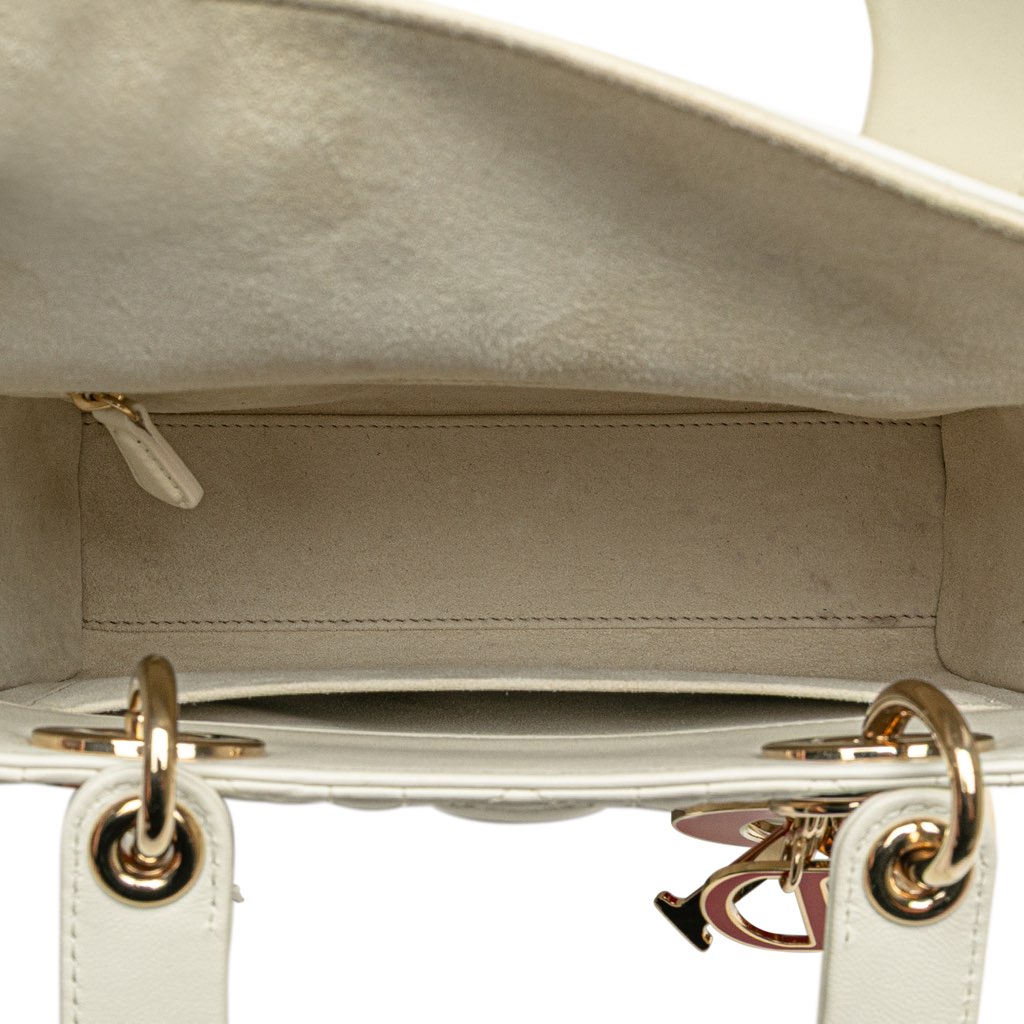 Dior Small Lambskin Cannage DiorAmour My ABCDior Lady Dior - 4