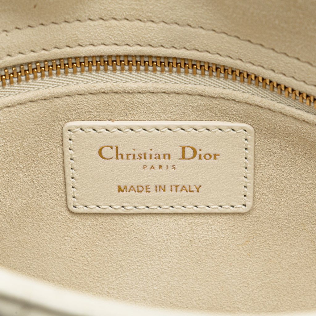 Dior Small Lambskin Cannage DiorAmour My ABCDior Lady Dior - 5