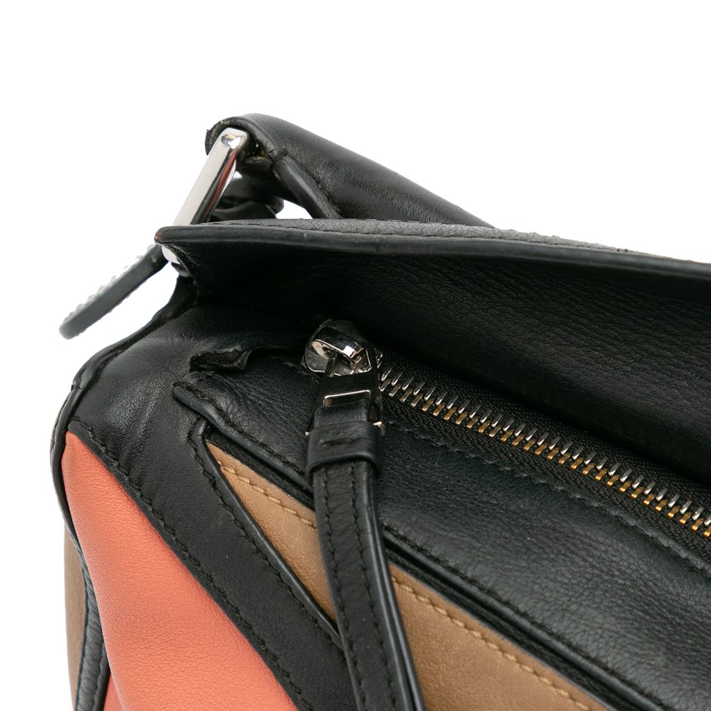 Loewe Small Calfskin Graphic Puzzle Satchel - Image 11