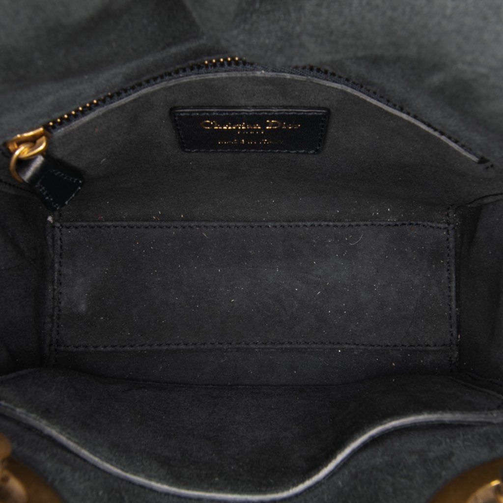 Dior Mini Denim Embroidered Lady Dior - 4