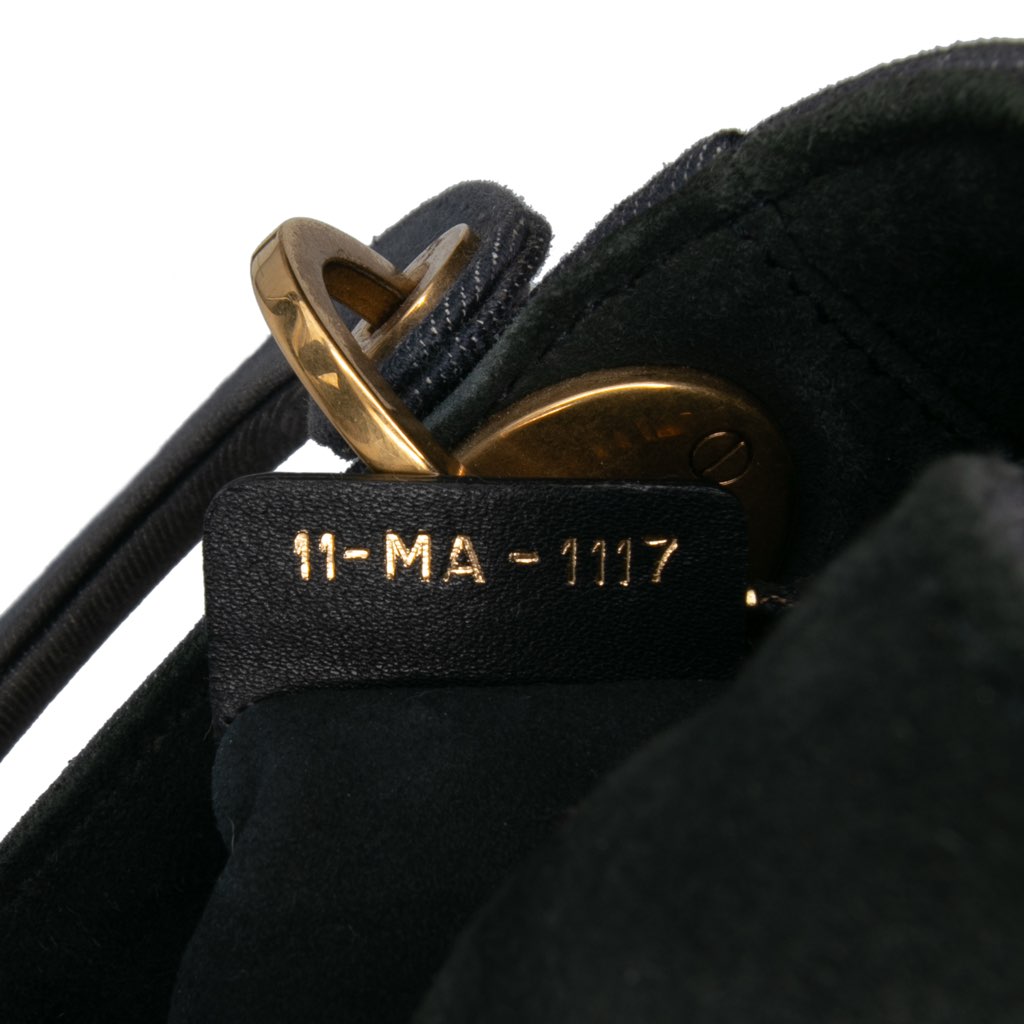 Dior Mini Denim Embroidered Lady Dior - Detail 1