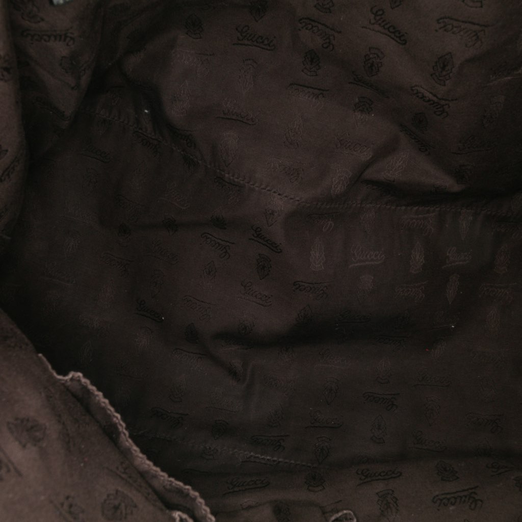 Gucci Large GG Canvas Charm Dome Satchel - 4