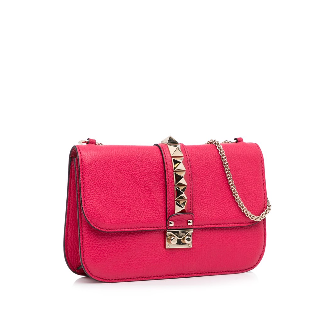 Valentino Small Rockstud Glam Lock Shoulder Bag - 2