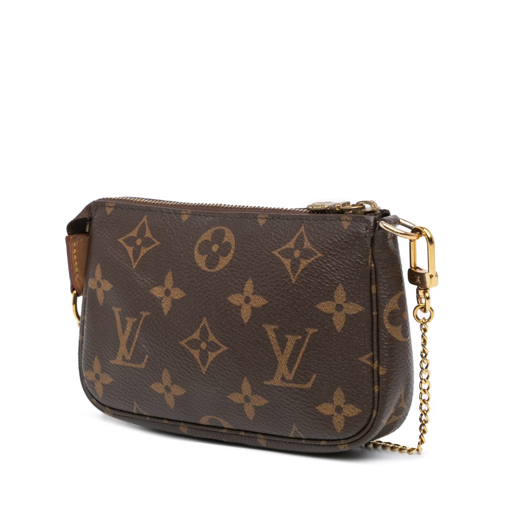 Louis Vuitton Monogram Mini Pochette Accessoires - Back view