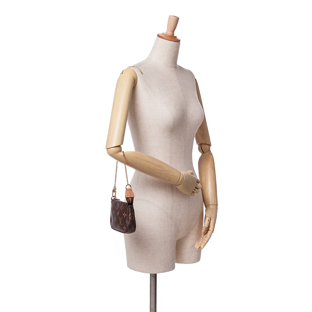 Louis Vuitton Monogram Mini Pochette Accessoires - Image 11