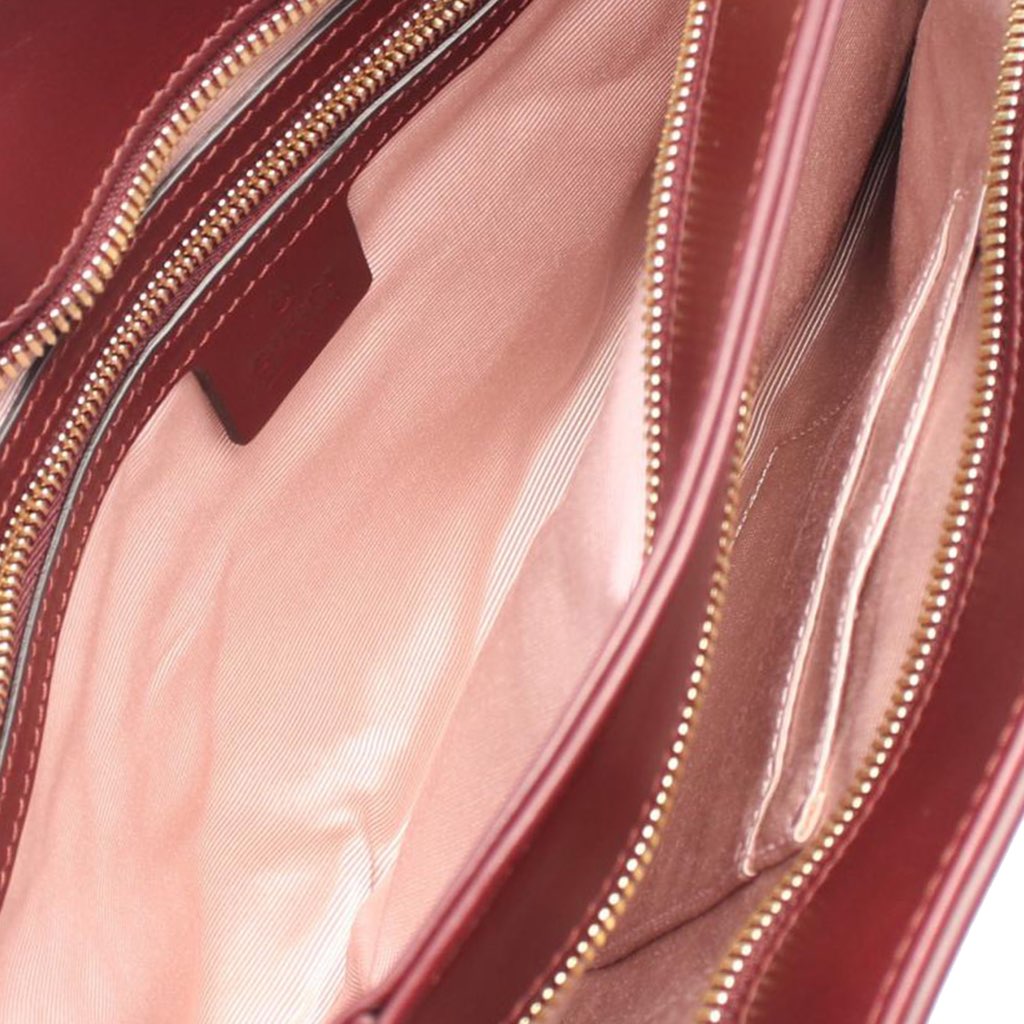 Gucci Large Leather Arli Shoulder Bag - 3