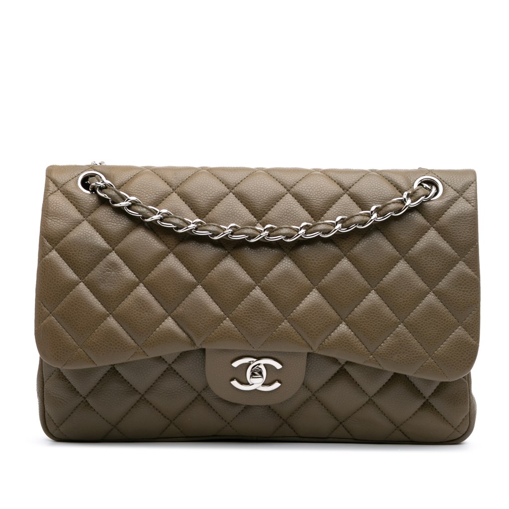 Chanel Jumbo Classic Caviar Double Flap