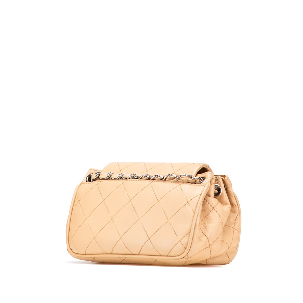 Chanel Reissue 2.55 Quilted Lambskin Wild Stitch Accordion Chain Shoulder Bag - 2