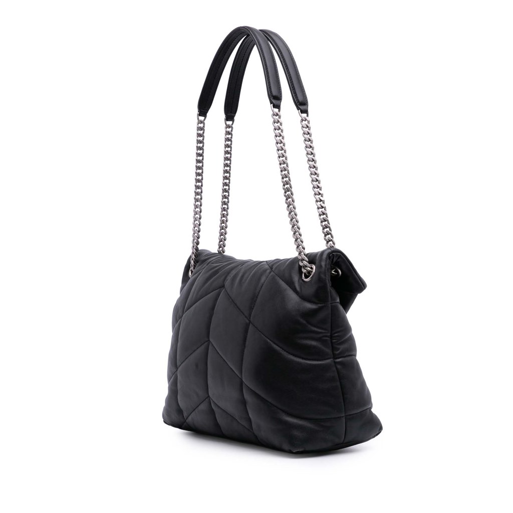 Saint Laurent Medium Nappa LouLou Puffer Shoulder Bag - 2