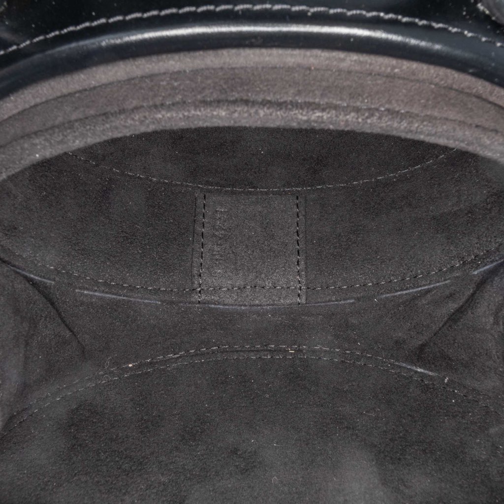 Celine Calfskin Cuir Triomphe Oval Handbag - 4