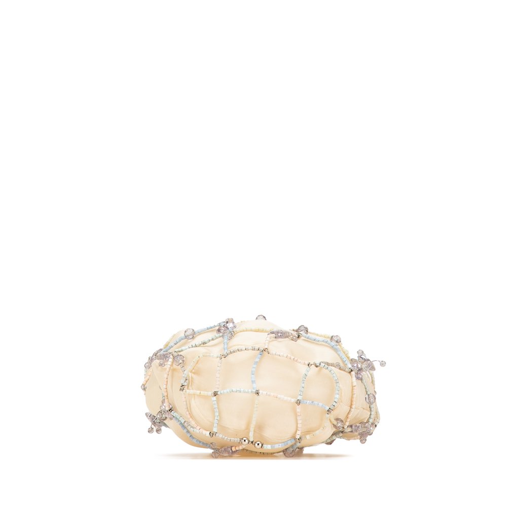 Bottega Veneta Beaded Silk Butterfly Evening Bag - 3