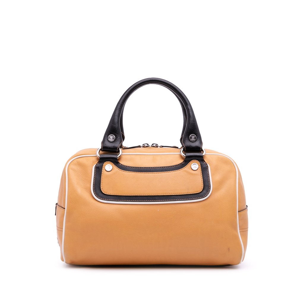 Celine Leather Boogie Handbag