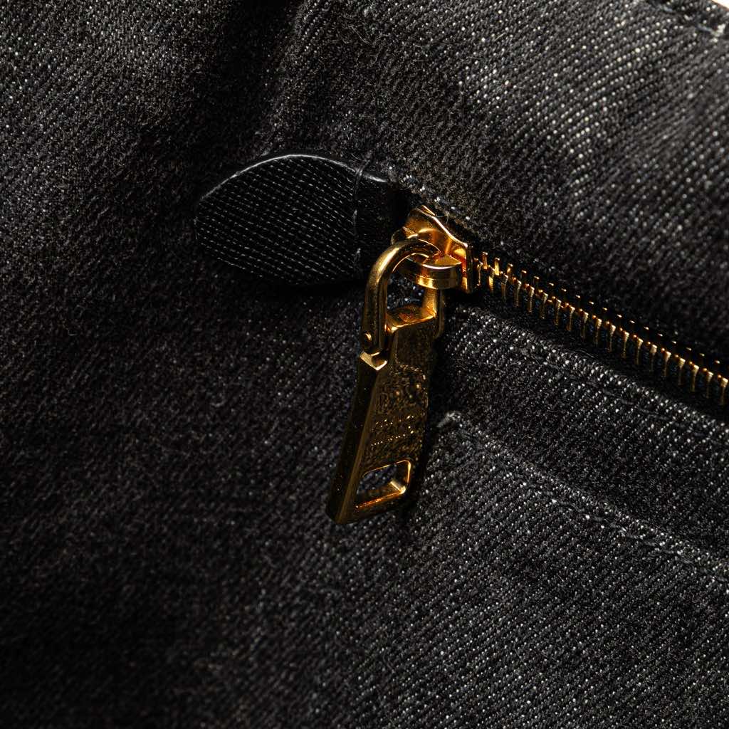 Prada Canvas Canapa Logo Satchel - Image 13