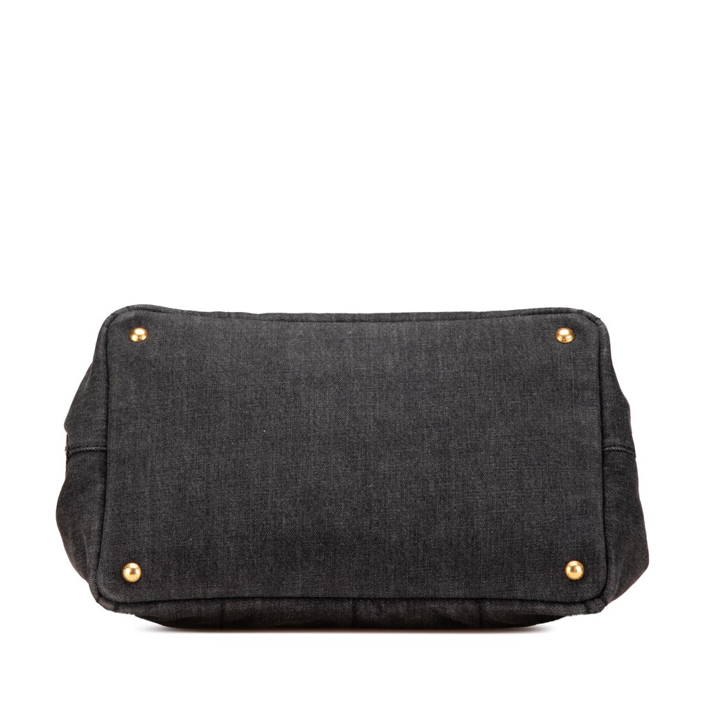 Prada Canvas Canapa Logo Satchel - Image 6