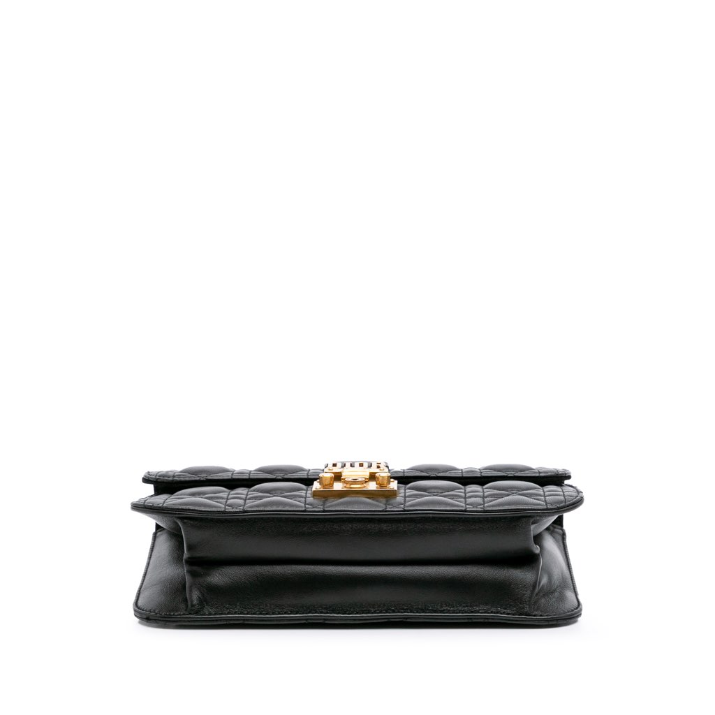 Dior Medium Lambskin Cannage DiorAddict Flap - 3