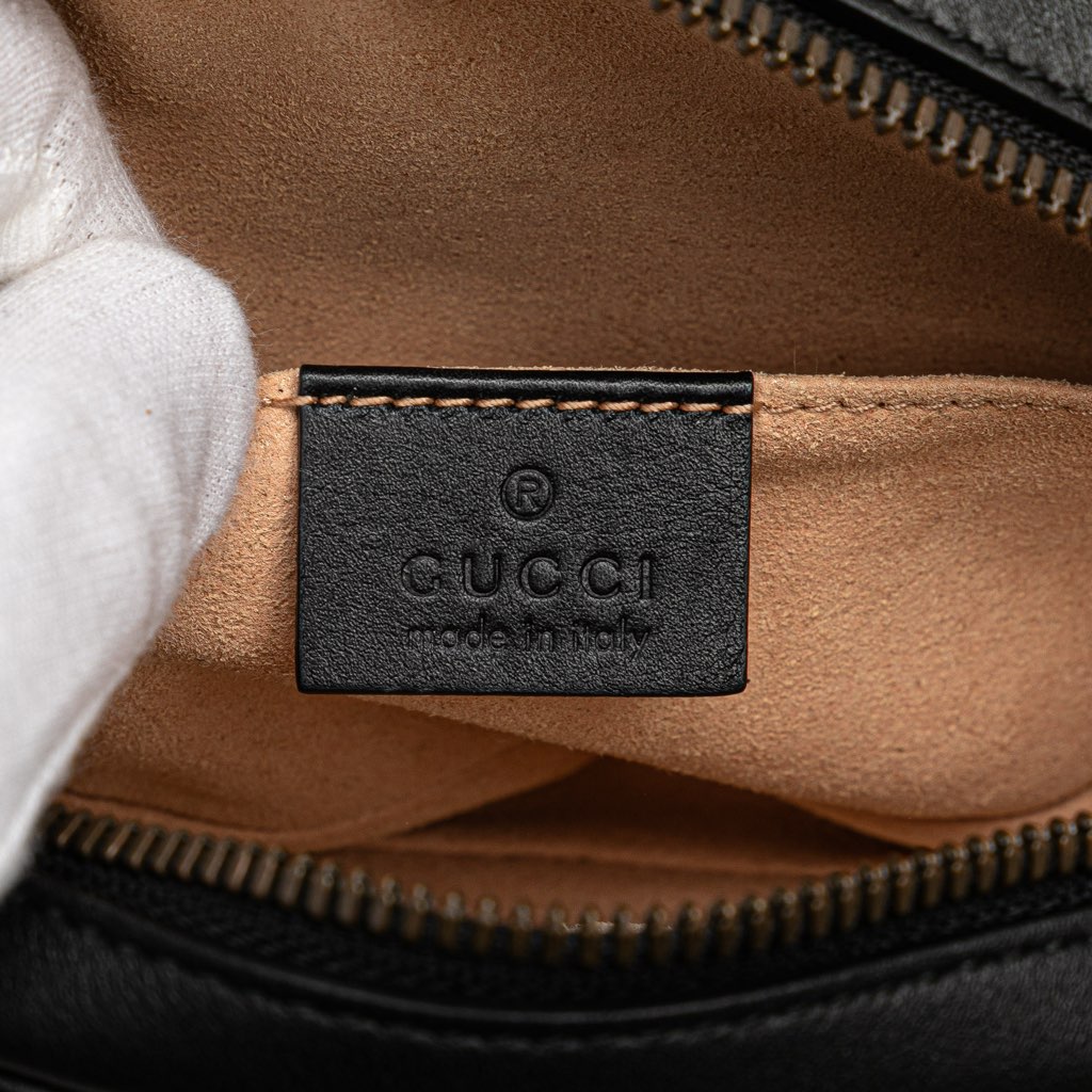 Gucci GG Marmont Matelasse Leather Belt Bag - Side view