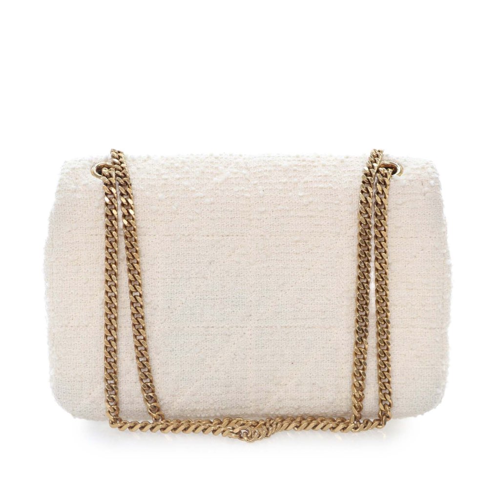 Saint Laurent Medium Boucle Tweed Patchwork Jamie Shoulder Bag - 4