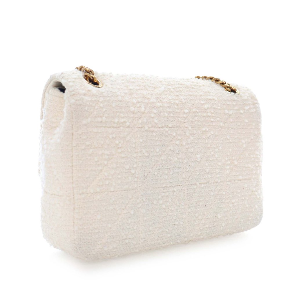 Saint Laurent Medium Boucle Tweed Patchwork Jamie Shoulder Bag - 5