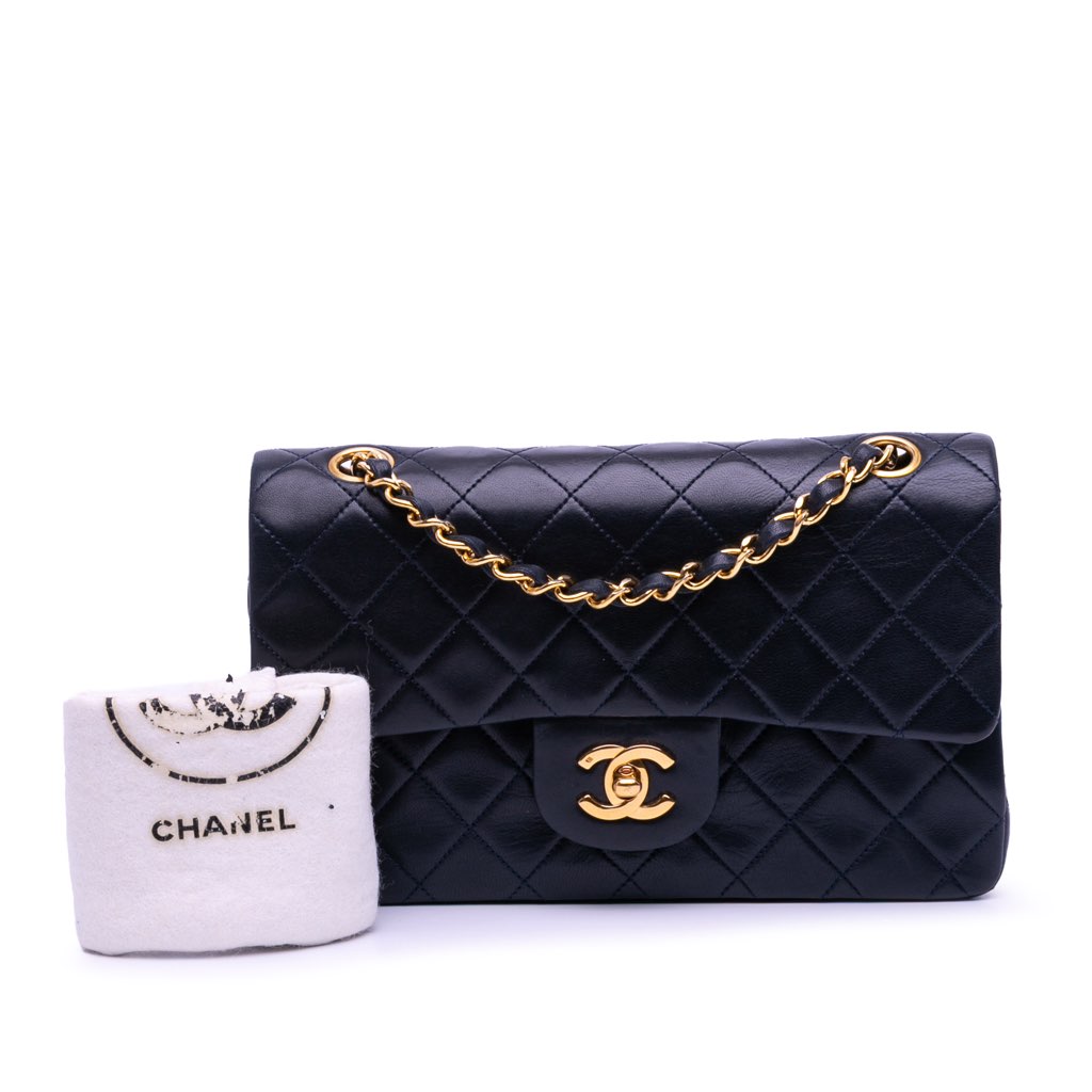 Chanel Small Classic Lambskin Double Flap - Image 13