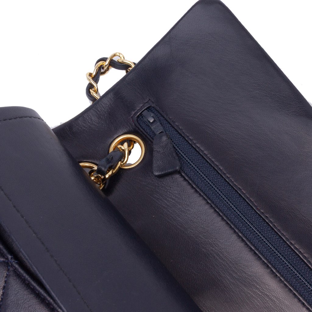 Chanel Small Classic Lambskin Double Flap - Image 11