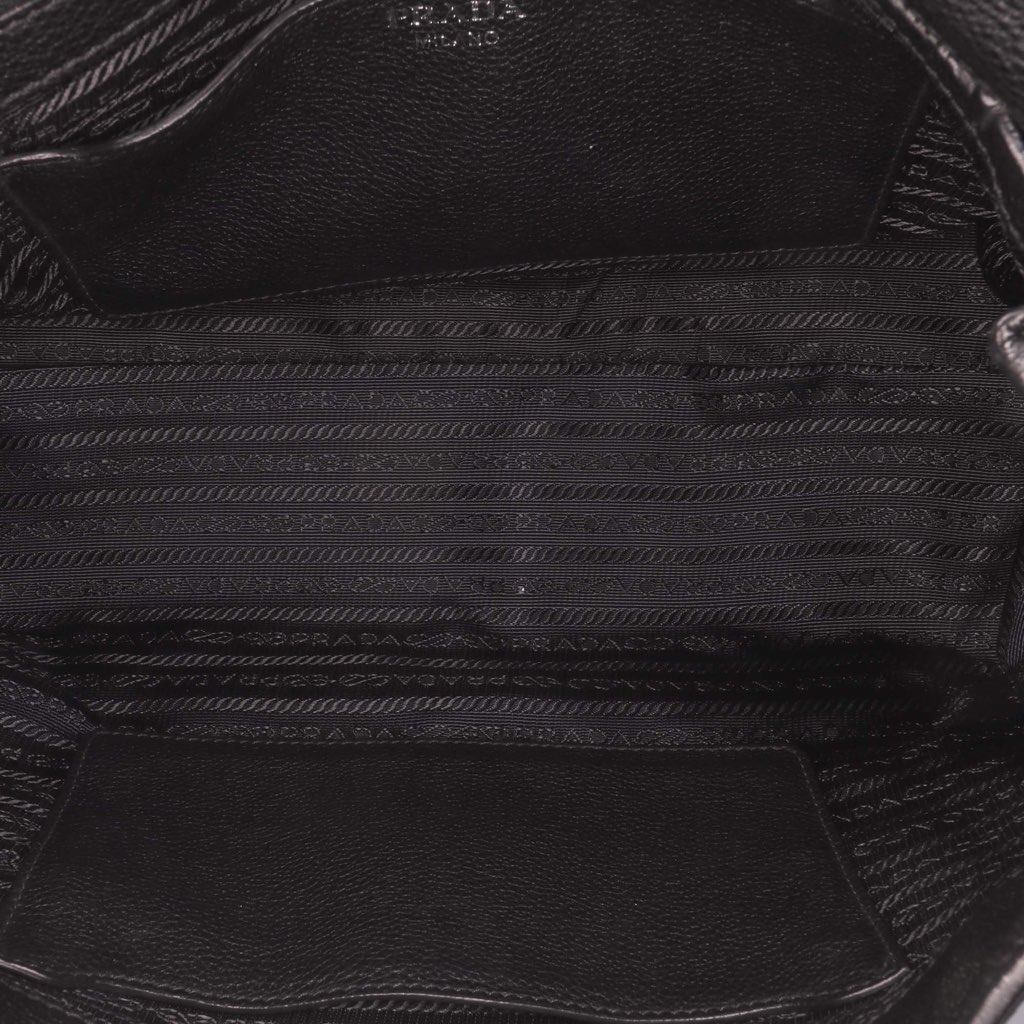 Prada Toro Leather Top Handle Flap Satchel - 4